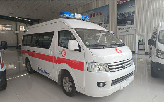 آمبولانس اورژانسي پزشکي فوتيان 4×2 8 صندلي بنزين راننده عقب