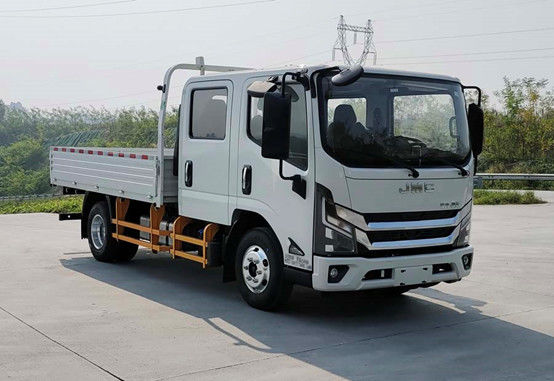 قیمت خوب کامیون باربری دیزل دو ردیف پیشروی عقب 4×2 5 نفر گیرنده دستی آنلاین