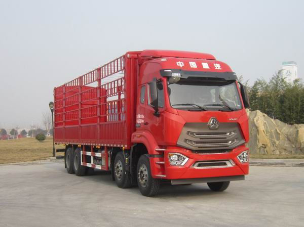 قرمز 8x2 کامیون دیزل کامیون سنگین 316/429 اسب 6