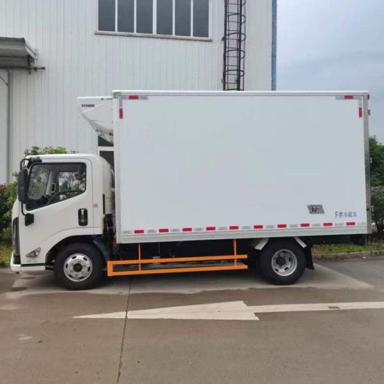 167hp 227hp Jiangling کامیون یخچال دیزل 4×2 3