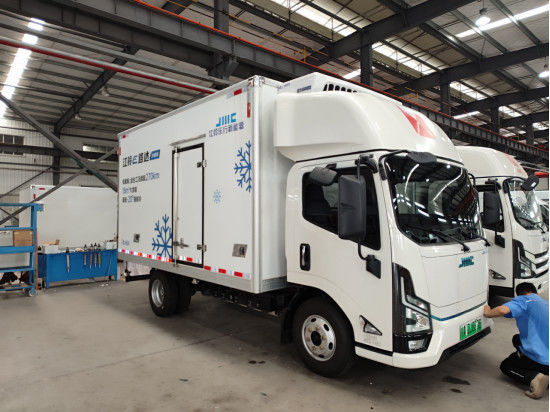 167hp 227hp Jiangling کامیون یخچال دیزل 4×2 2