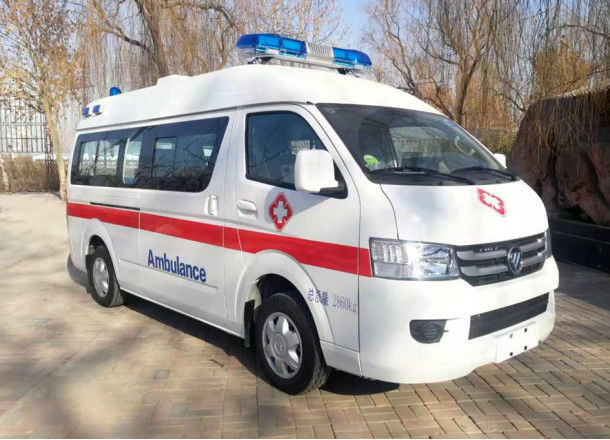 آمبولانس اورژانسي پزشکي فوتيان 4×2 8 صندلي بنزين راننده عقب 1