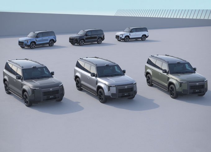 پلگ ان در محدوده گسترده خودروهای هیبریدی خودروهای بزرگ SUV چهار چرخ محرک 13