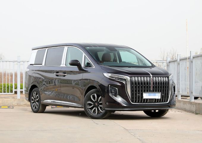 7-seater Hongqi HQ9 Vehicle اتومبیل کسب و کار پذیرش 8 سرعت 0