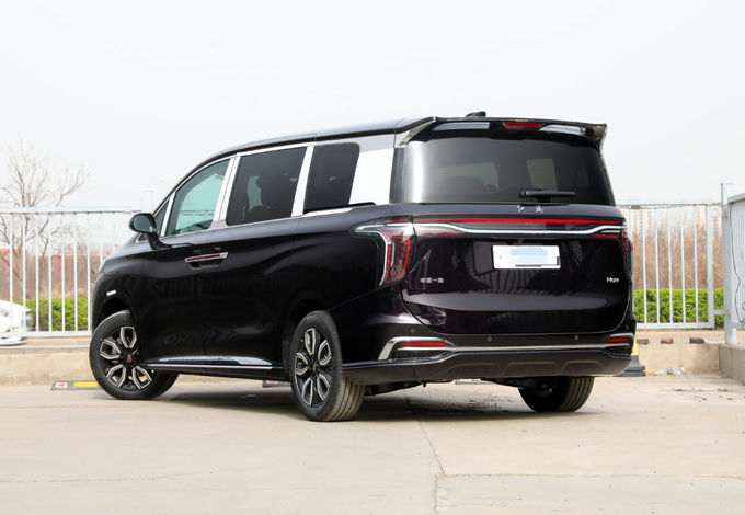 7-seater Hongqi HQ9 Vehicle اتومبیل کسب و کار پذیرش 8 سرعت 2