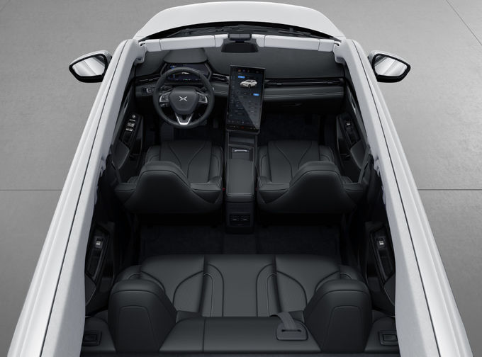 Xpeng G3 Suv اتومبیل الکتریکی 5 نفره دو چرخ 4 × 2 سفید نارنجی 7