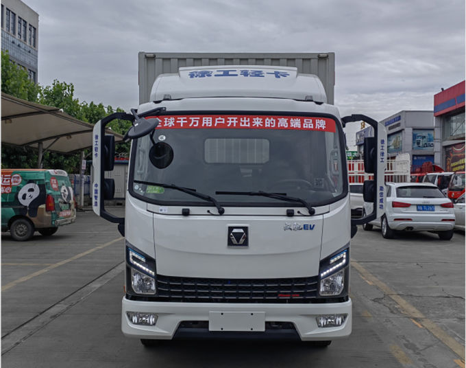 هیبرید الکتریکی کامیون باری 4x2 EV کامیون باری اتوماتیک 0