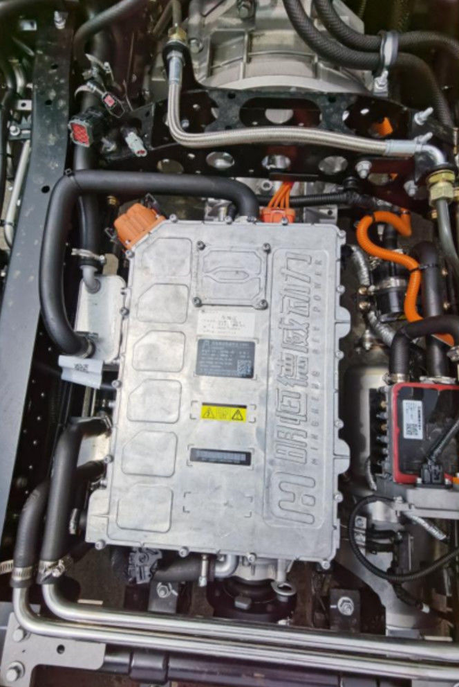 هیبرید الکتریکی کامیون باری 4x2 EV کامیون باری اتوماتیک 3
