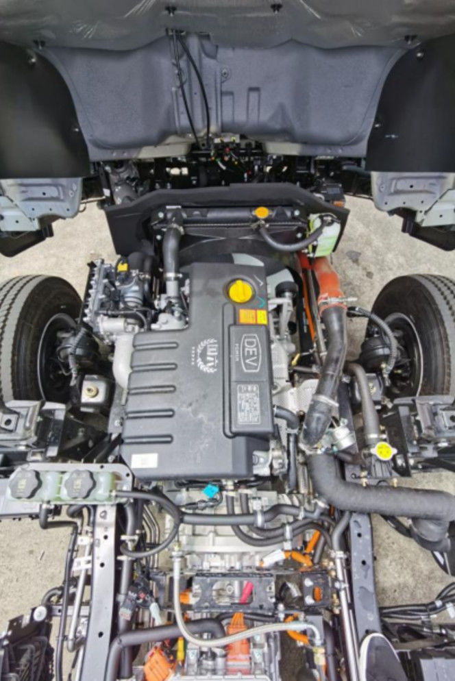 هیبرید الکتریکی کامیون باری 4x2 EV کامیون باری اتوماتیک 2