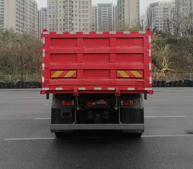 SINOTRUK Ace Dump Truck 20 متر مکعب سه محور دیزل 3 صندلی راننده عقب انتقال دستی 6 × 4 1