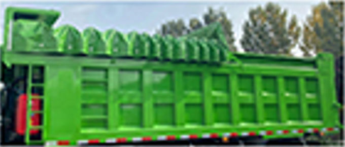 سه محور دیزل 3 صندلی کامپری باربری راننده عقب 6 × 4 گیرنده دستی 3